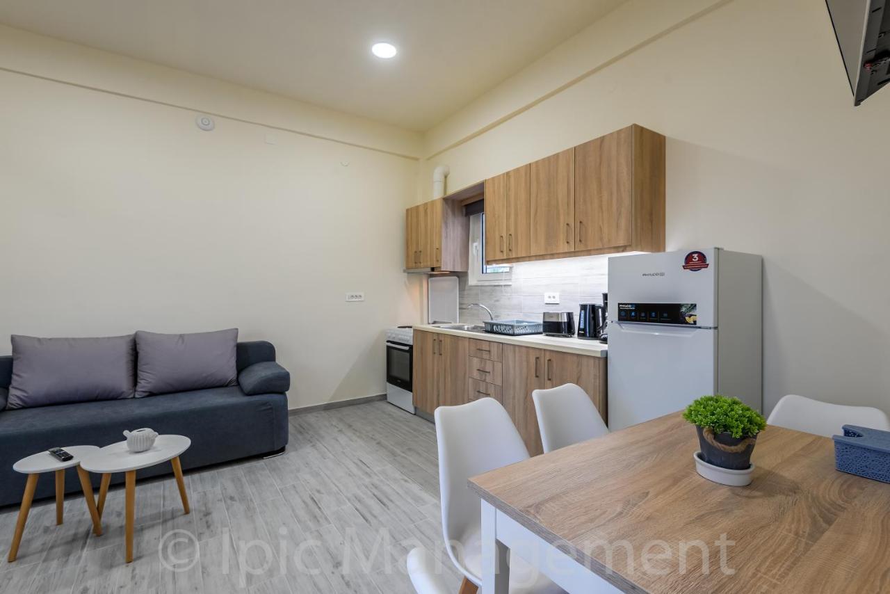 Anna'S Apartment 'Nea Chora' Chania  ภายนอก รูปภาพ